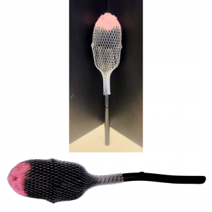 Rose-Shaped Face Powder Blush Brush