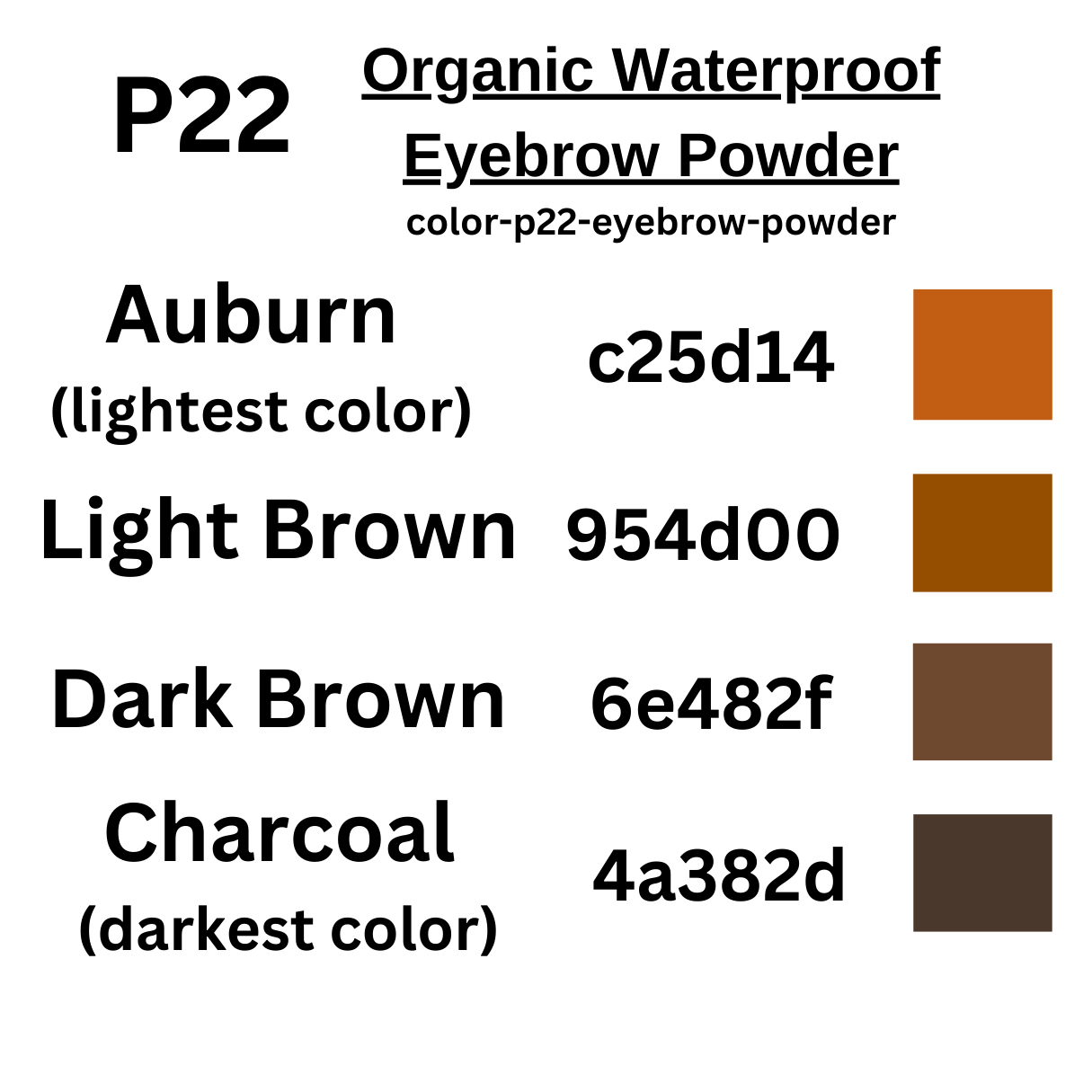 Organic Waterproof Eyebrow Powder - Image 15