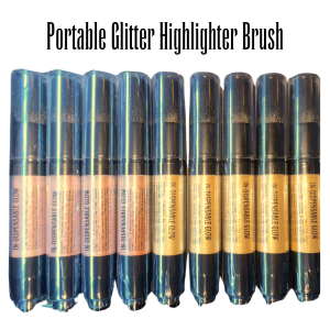 Portable Glitter Highlighter Brush - Face and Body